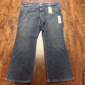 NEW Levis 515 Jeans Women's 24W Medium Bootcut Dark Blue Stretch‎ Denim